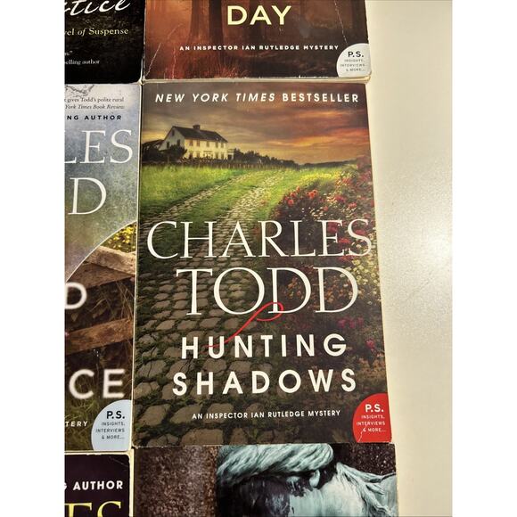 9 Charles Todd Ian Rutledge Mysteries Detective Mystery Fiction Paperback - Picture 7 of 16